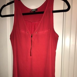 Express Red Tank Blouse